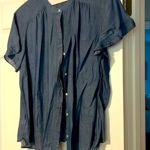 Darling Loft chambray blouse